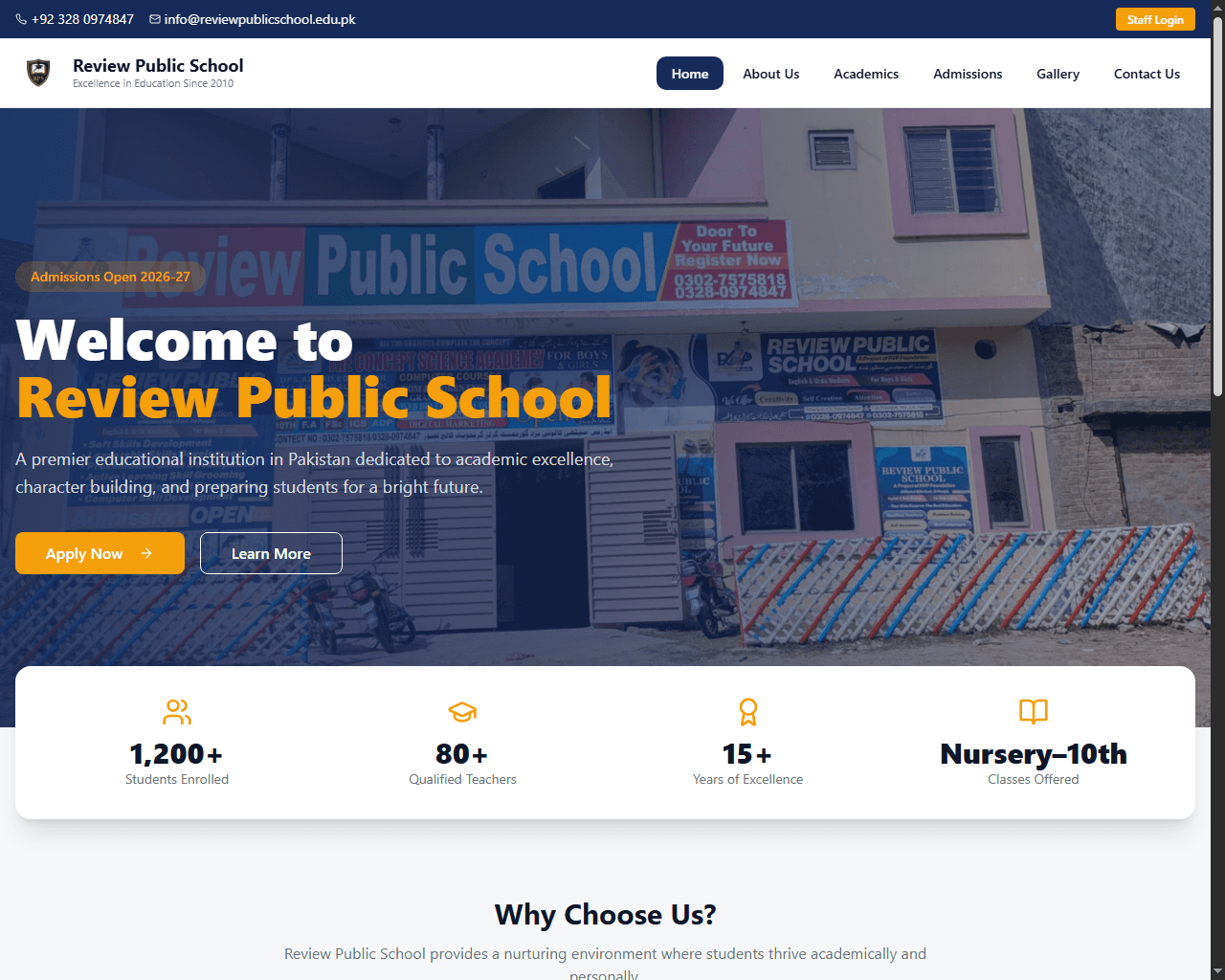 Review Public School - Learning Management System